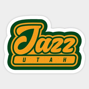 Utah Jazz Basketball 02 Sticker